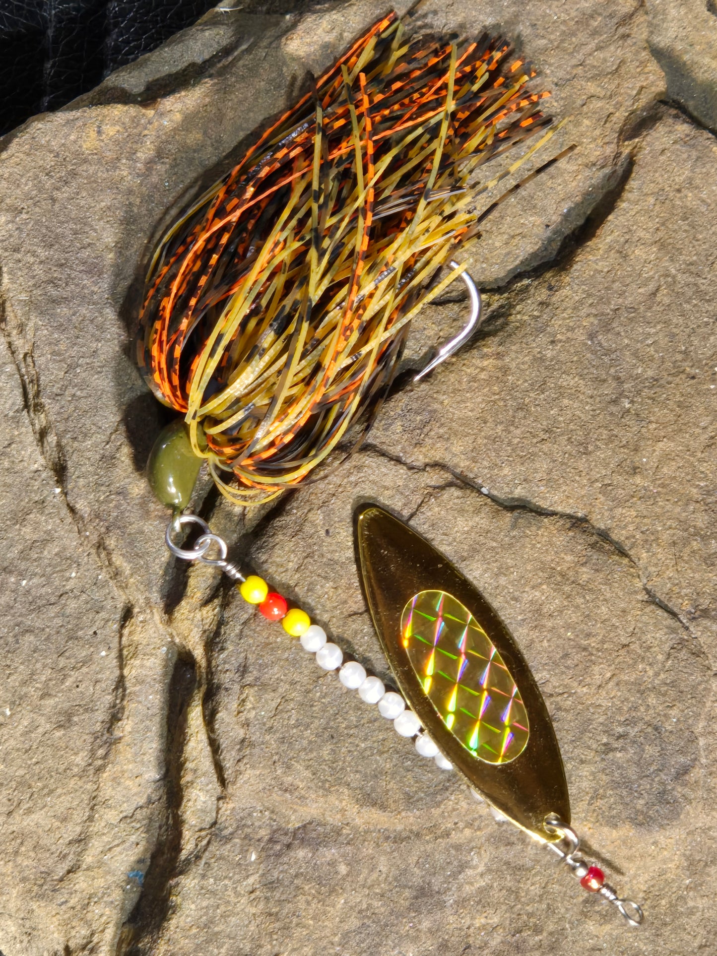 River Runner Orange Craw Hologram 3/8oz