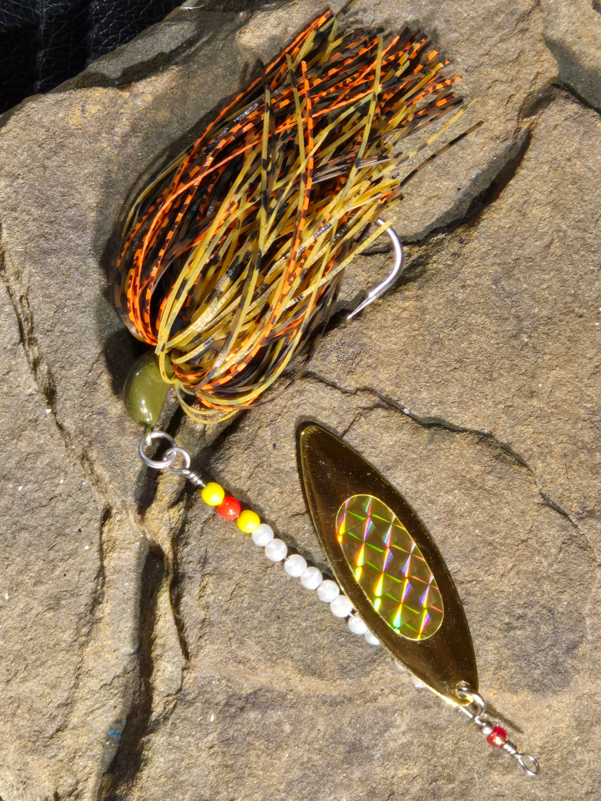 River Runner Orange Craw Hologram 3/8oz