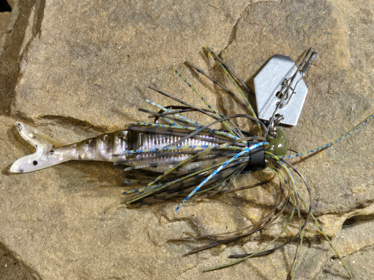 Mimic Mini Micro Thunder Pup 1/8oz Blue Craw