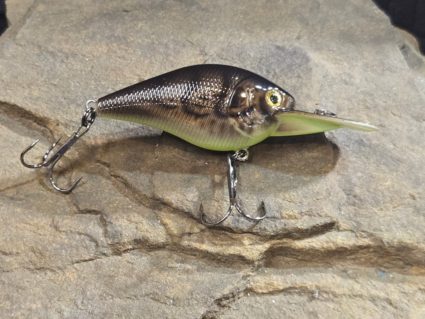 Mimic Deep Cranking Shad Susqy Chartreuse