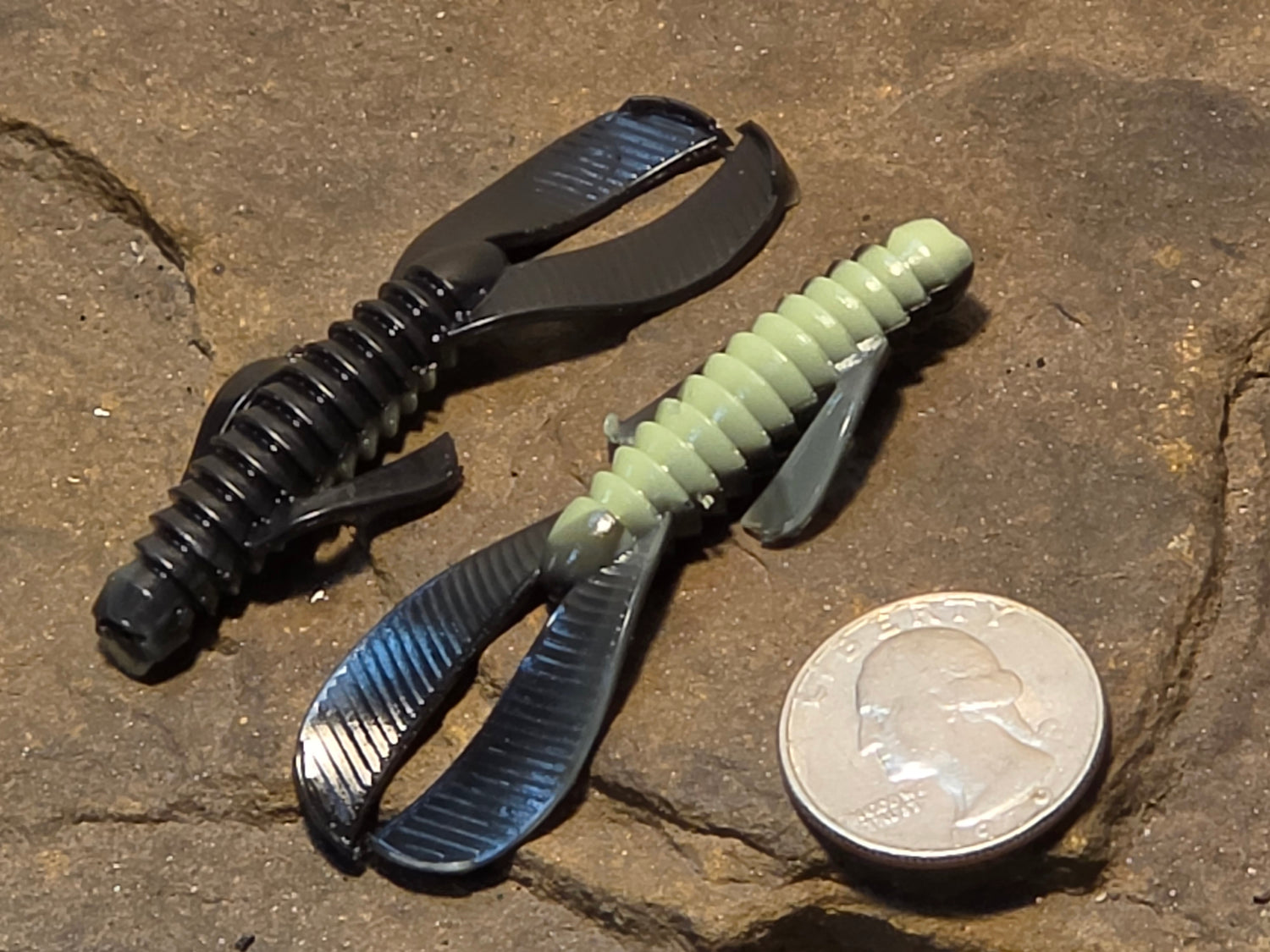 Enticer Craw 2.5" Black / Chart