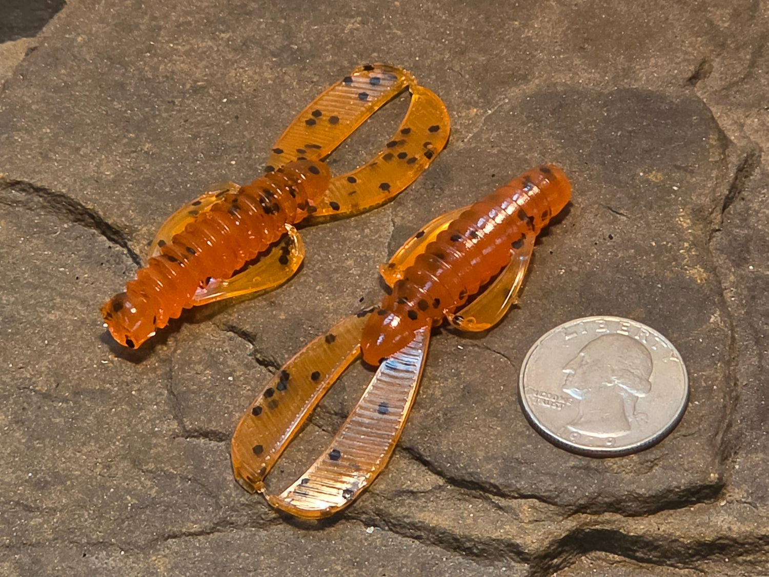 Enticer Craw 2.5" Fire Craw 189