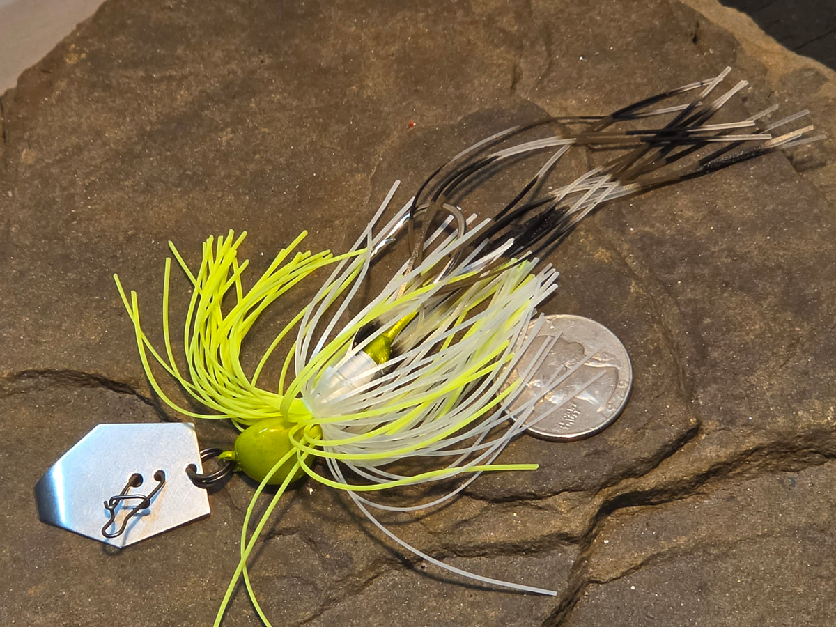 Tux &amp; Tails 3/8oz Chart/ Wht / Crappie
