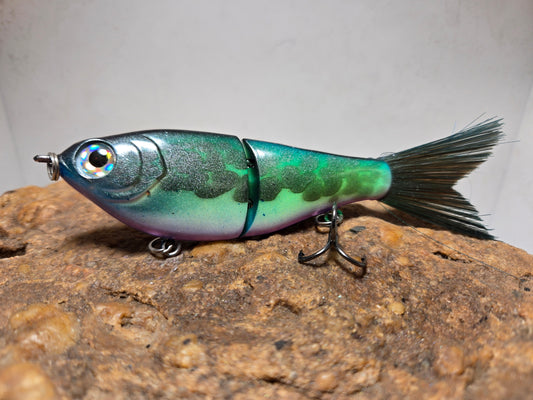 Mimic Glide our custom painted Glide baits 5" 1/2oz Just Bass