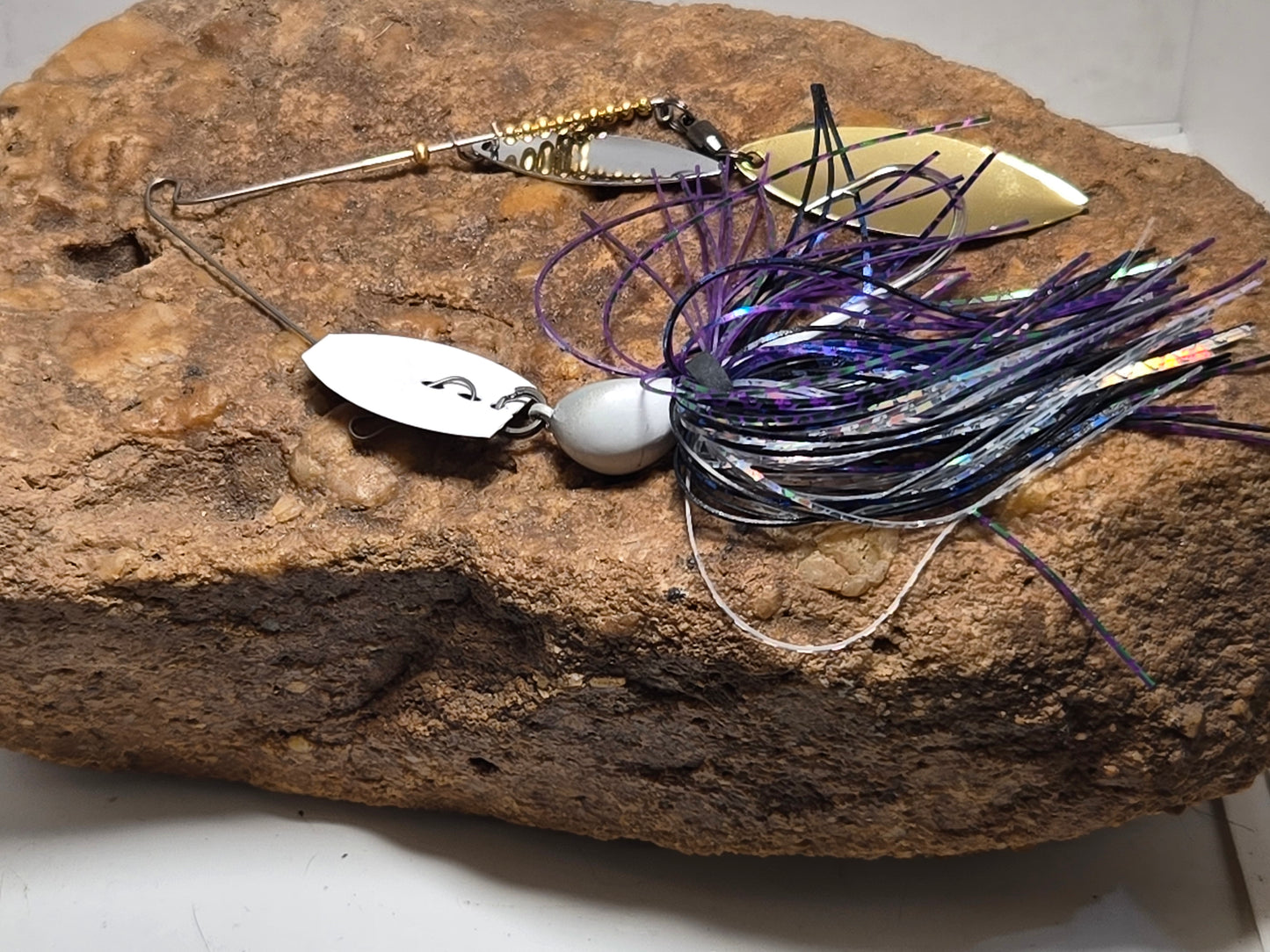 Thunder Bug 1/2oz Purple Holo. Shad