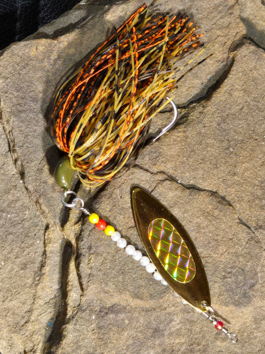 River Runner Orange Craw Hologram 3/8oz