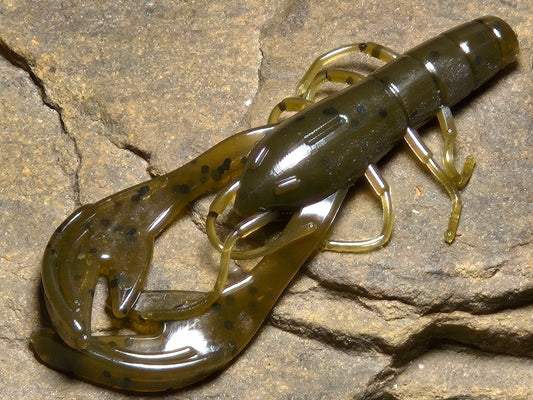 Thunder Craw 4" Brown Green Pumpkin #041
