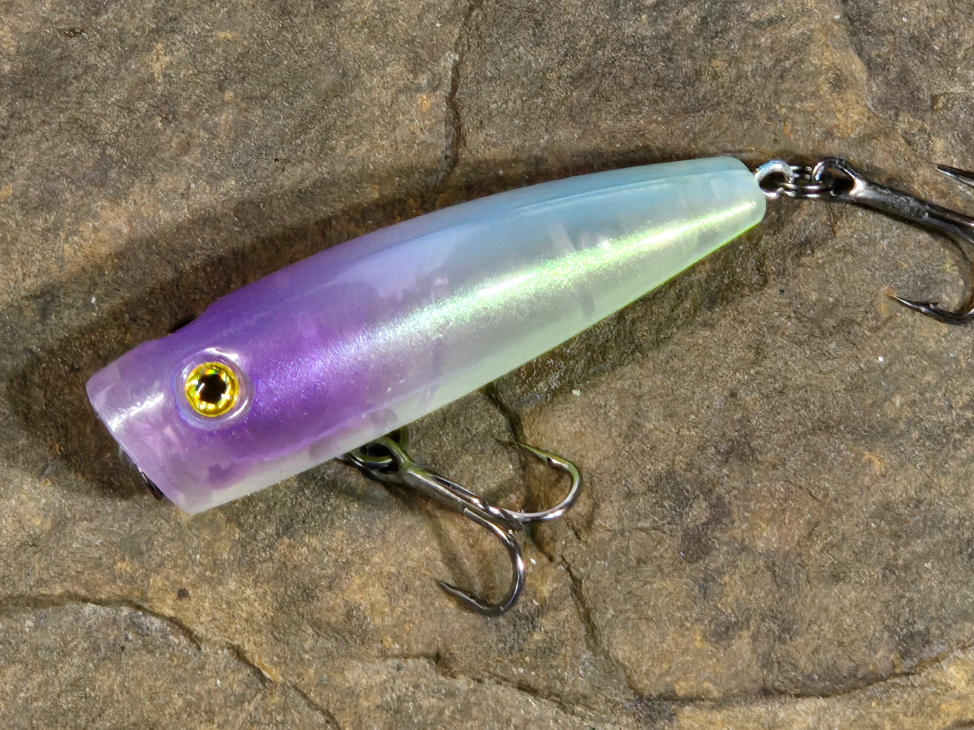 Mimic Old School Purple Chartreuse – Mimic Baits Company