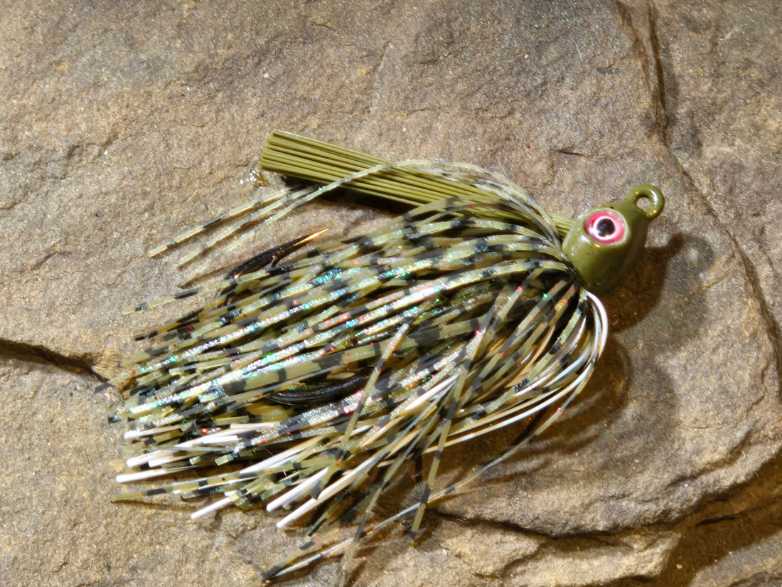 Mimic Swim Jig 3/8oz Baby Bronzback