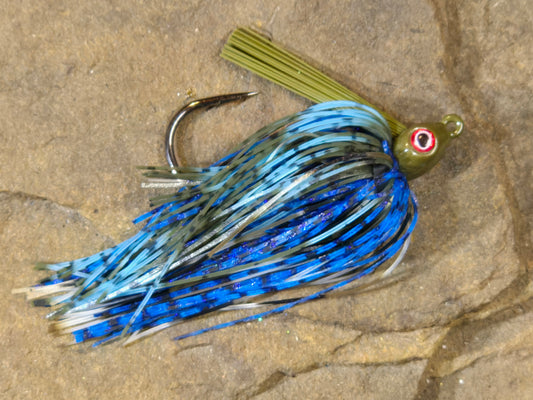 Mimic Swim Jig 3/8oz Old Blue