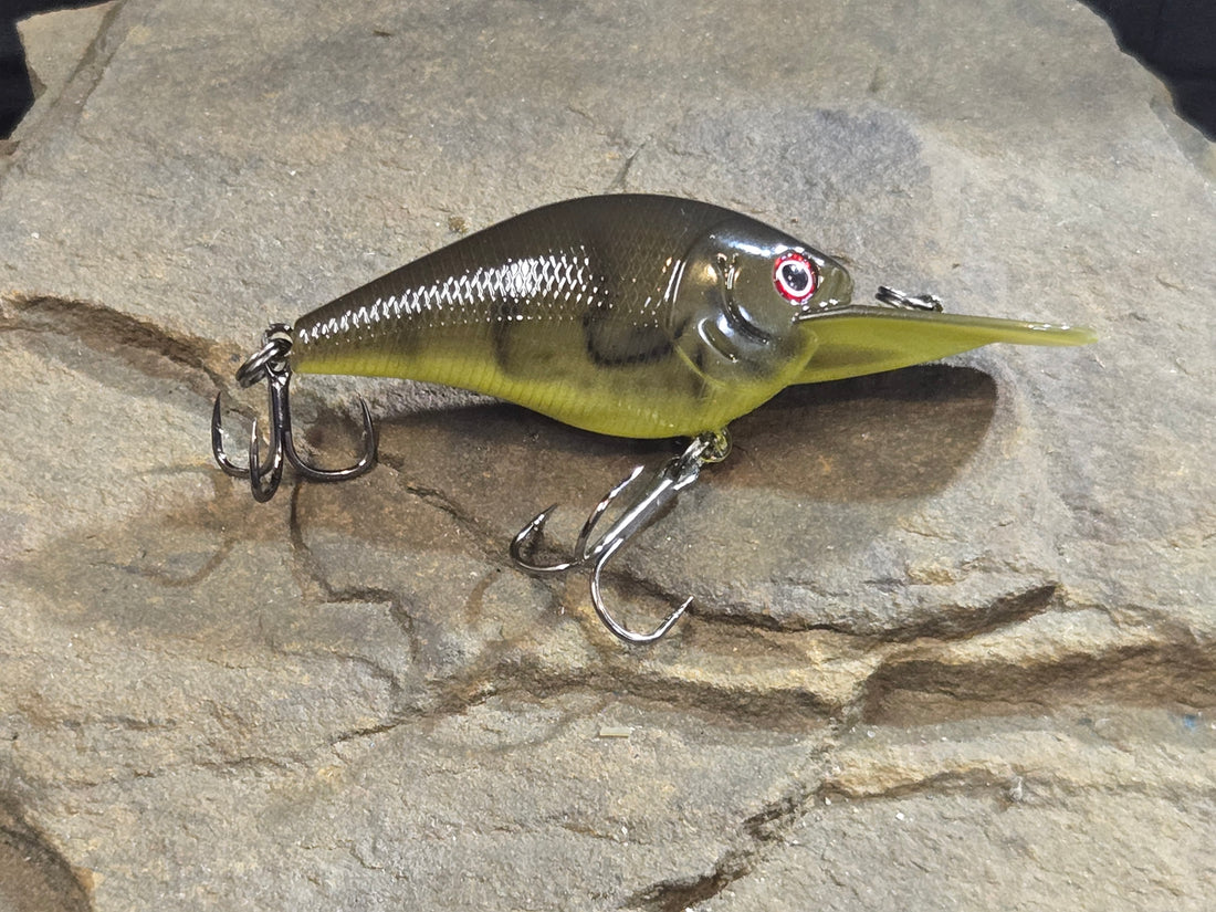 Mimic Deep Cranking Shad Susqy Craw Yellow Belly