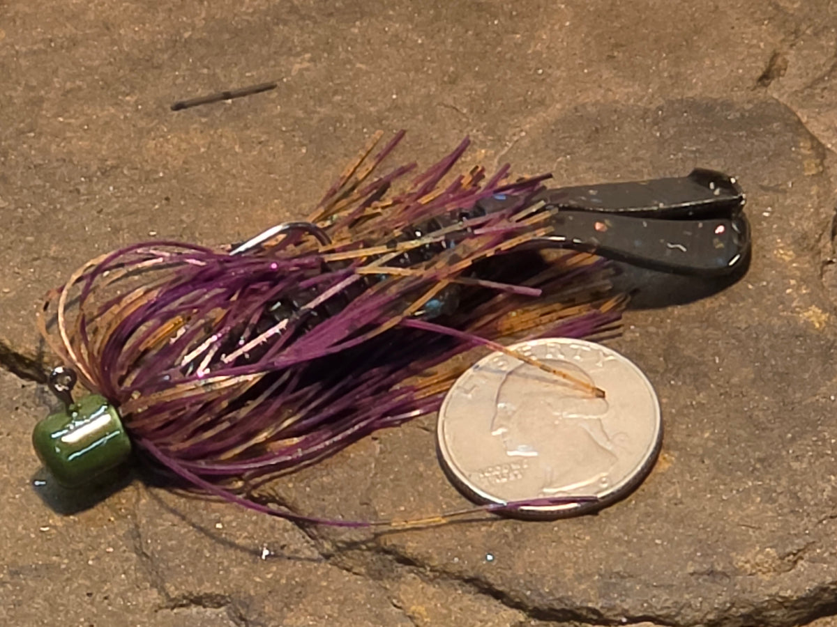 Bass Candy Jigs 1/8oz PB&amp;J