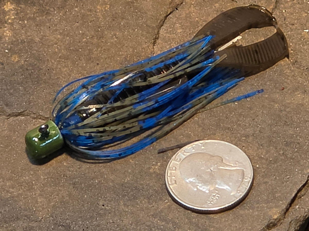 Bass Candy Jigs 1/8oz Spring Craw