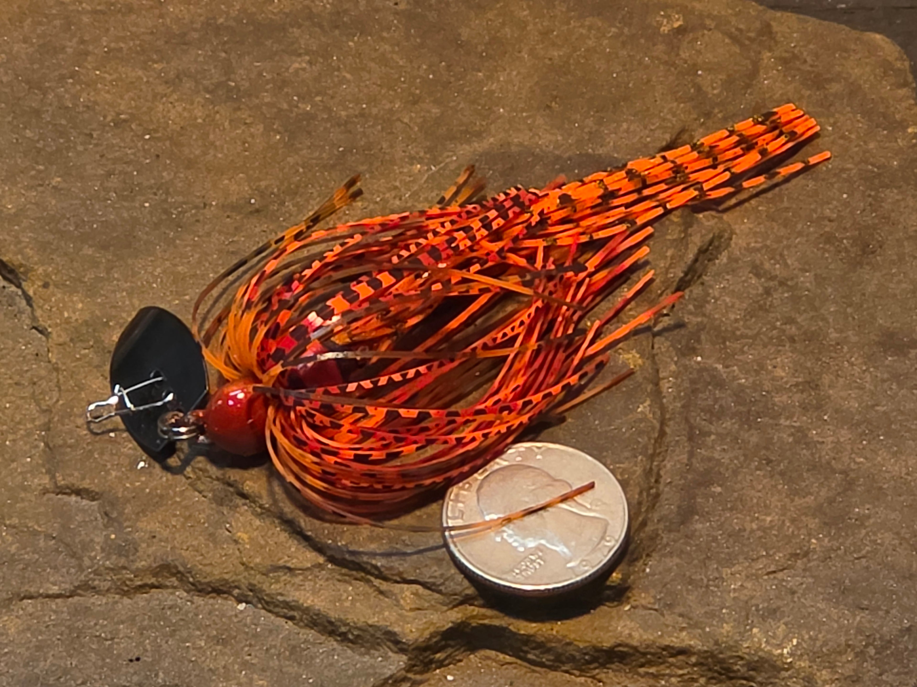 Micro Tux &amp; Tails 3/16oz Hot Craw